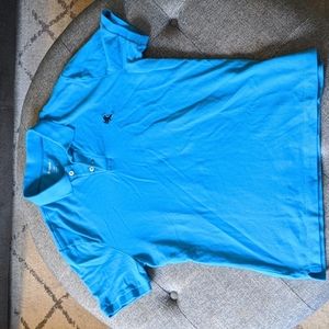 Express M Medium Men's Turquoise Polo
